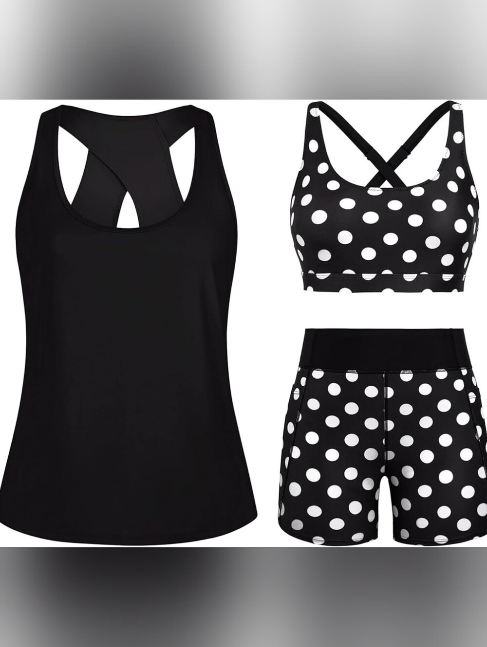 Plus Size 3pc Swimsuit NWT 🥥👙🌴😎